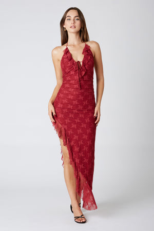 
            
                Load image into Gallery viewer, Burning love maxi dress
            
        